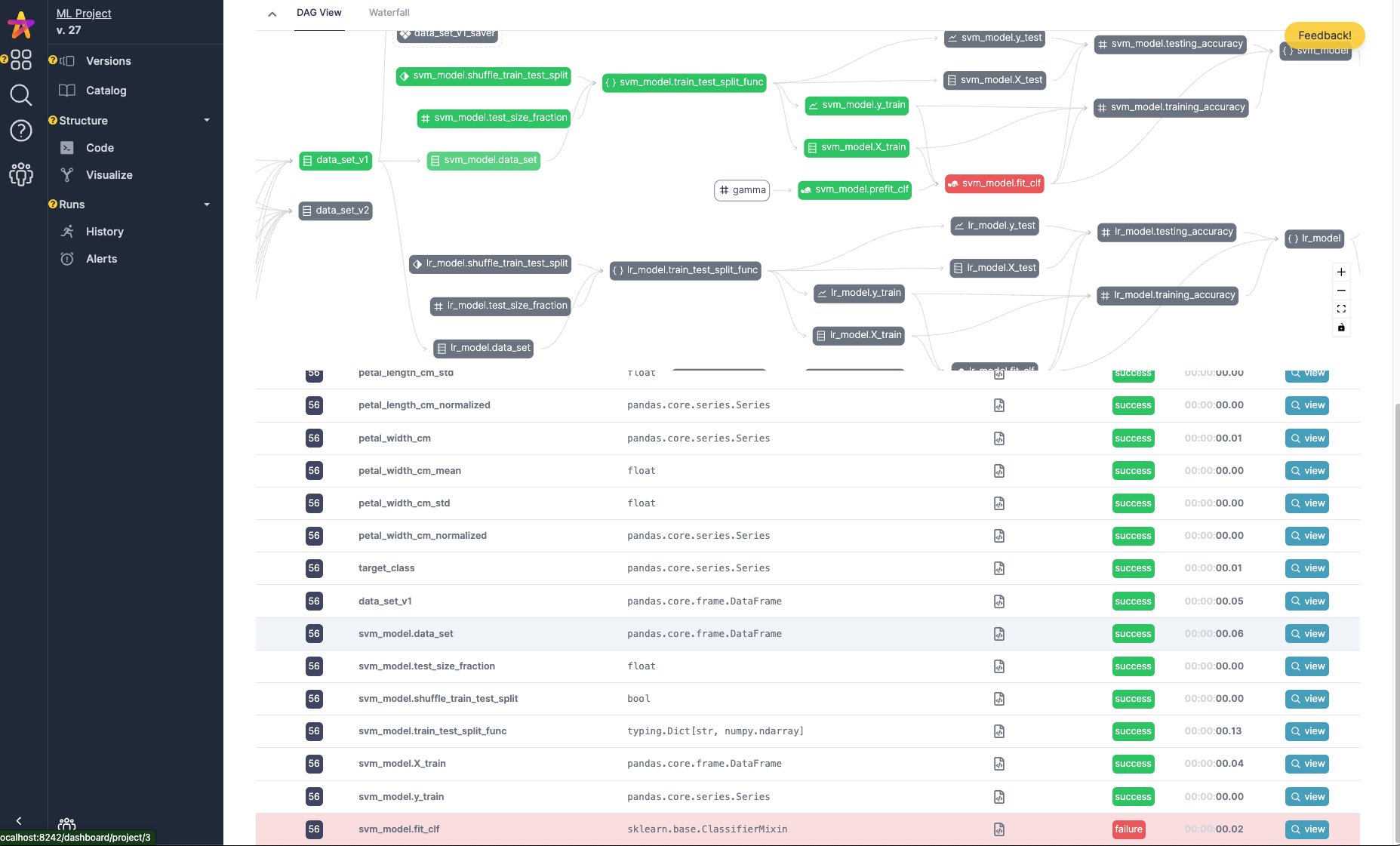 Apache Hamilton UI
